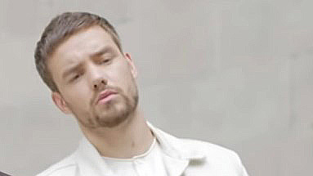 Liam Payne in somber headshot