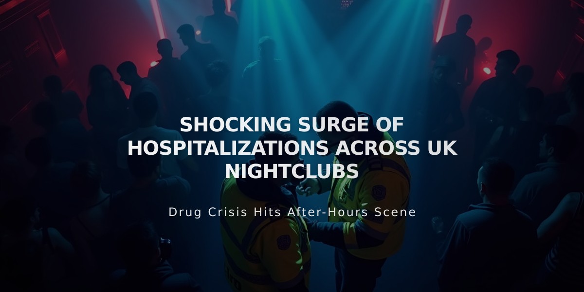 Alarming Rise in UK Nightclub Emergency Cases Sparks Safety Concerns