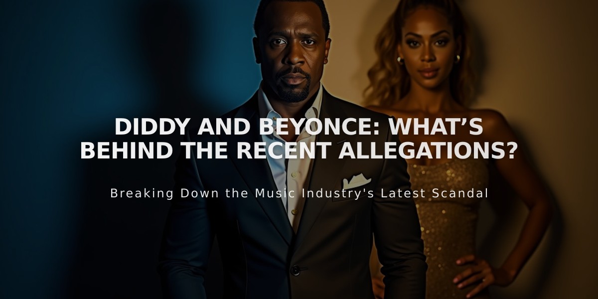 Diddy's Legal Troubles Strain Ties with Beyoncé and Jay-Z: Inside the Industry Fallout