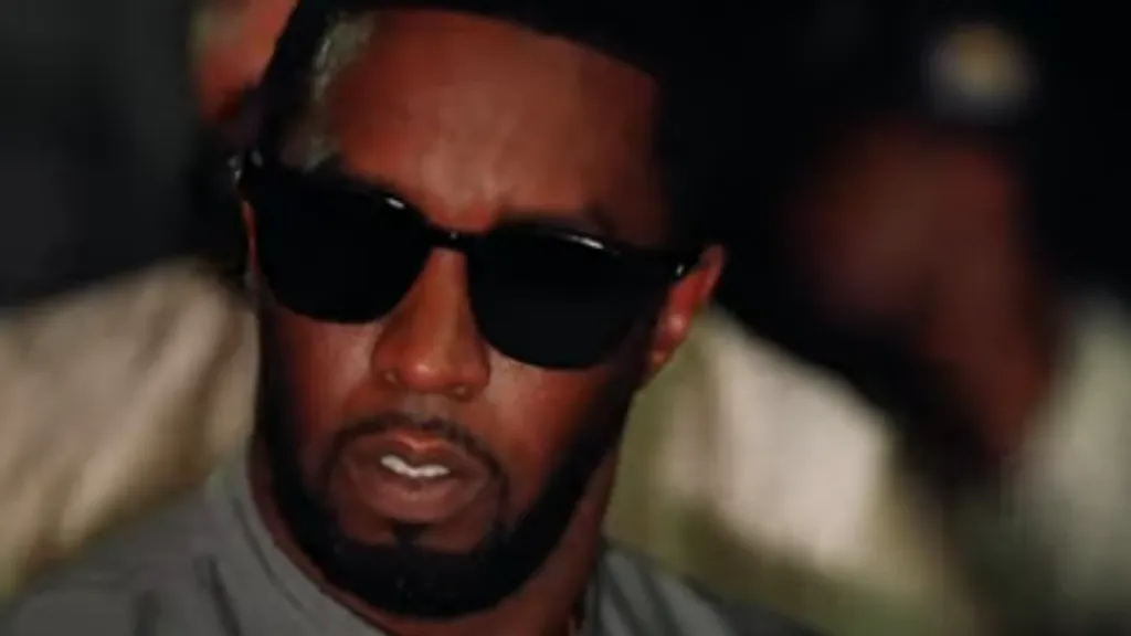 Diddy close-up after arrest news