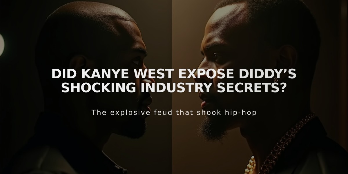 Kanye West's Old Claims About Diddy Resurface Amid Federal Investigation