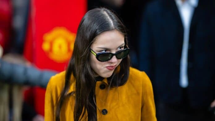 Olivia Rodrigo at Manchester United