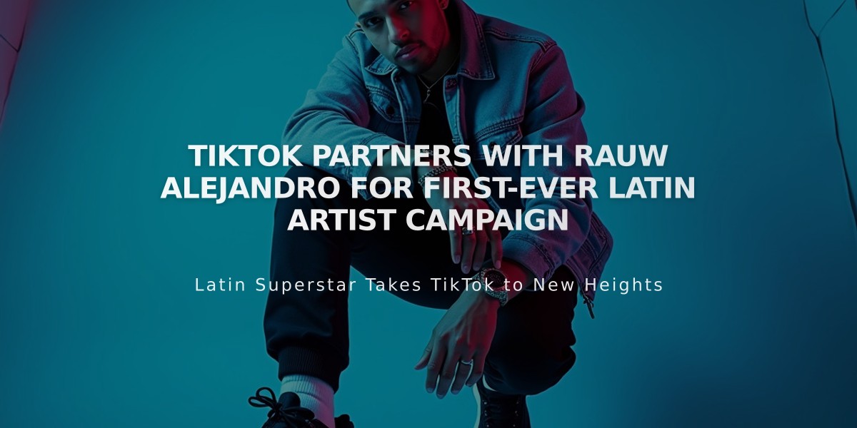 TikTok Partners With Rauw Alejandro for First-Ever Latin Artist Campaign