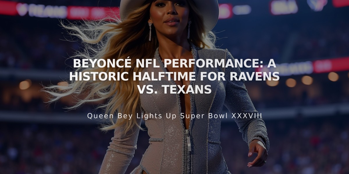 Beyoncé Set to Headline Historic NFL Christmas Halftime Show: Ravens vs. Texans