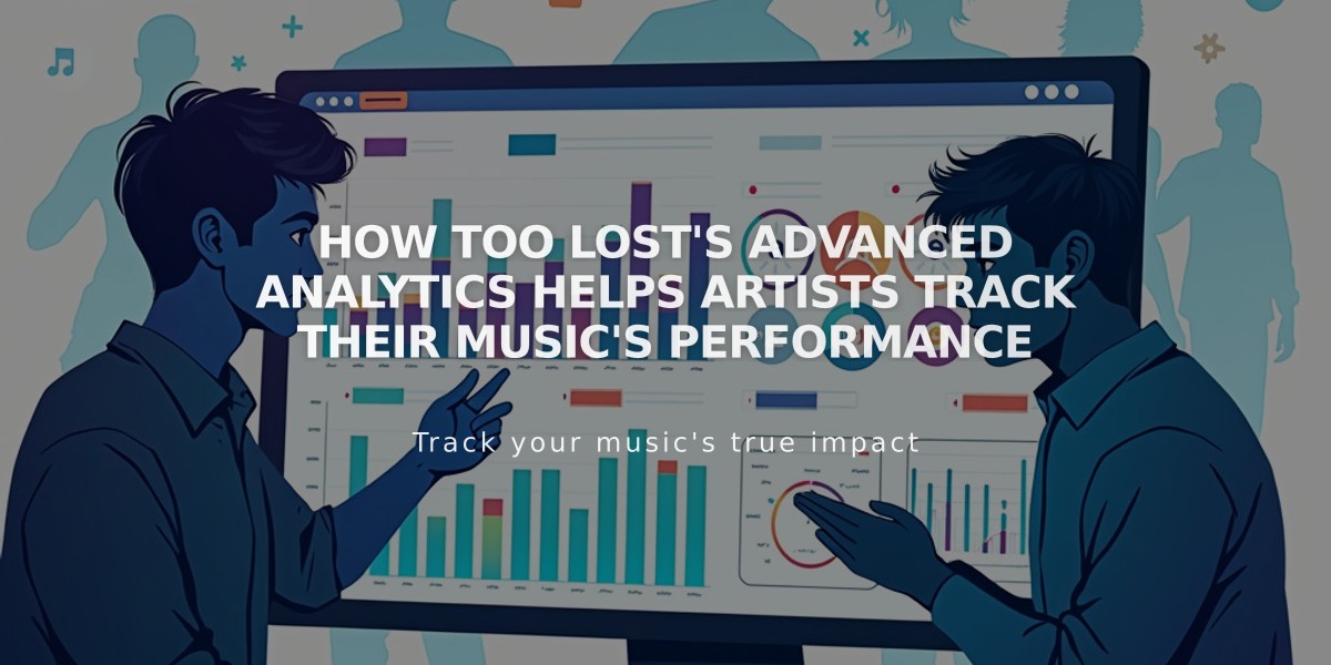 How Too Lost's Advanced Analytics Helps Artists Track Their Music's Performance