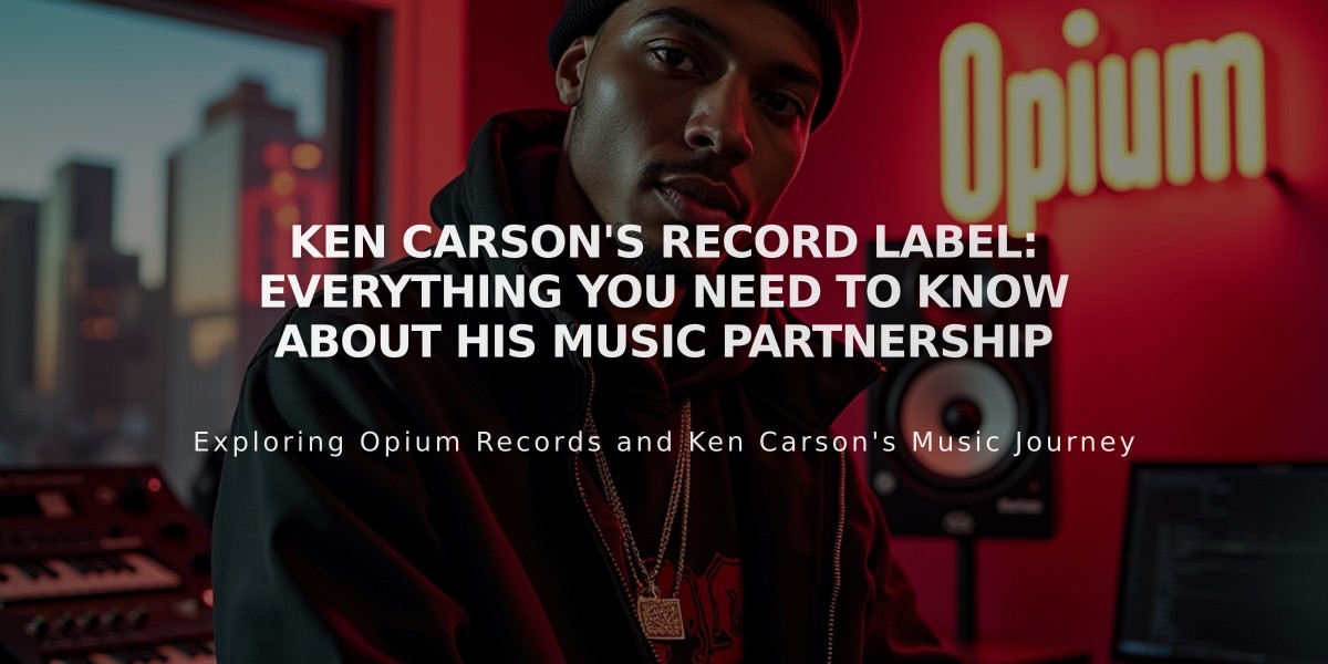 Ken Carson's Record Label: Everything You Need to Know About His Music Partnership