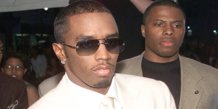 Diddy with J Sherman at meeting