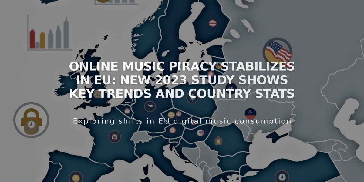 Online Music Piracy Stabilizes in EU: New 2023 Study Shows Key Trends and Country Stats