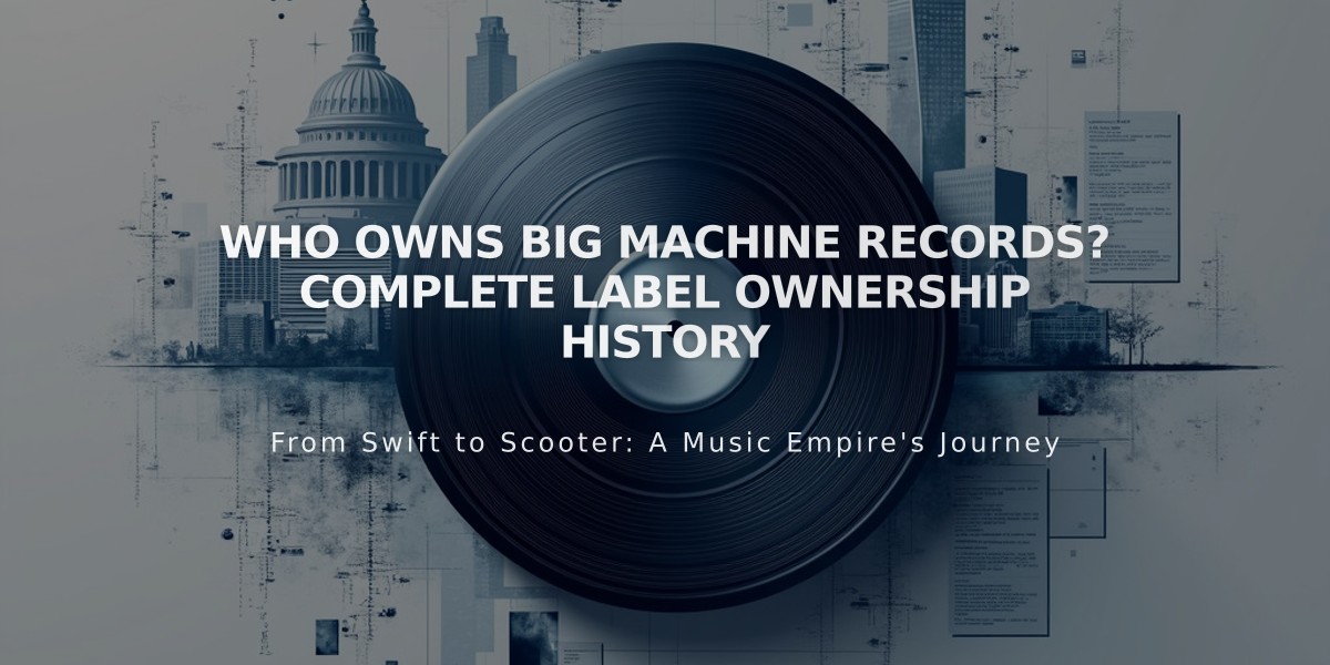 Who Owns Big Machine Records? Complete Label Ownership History