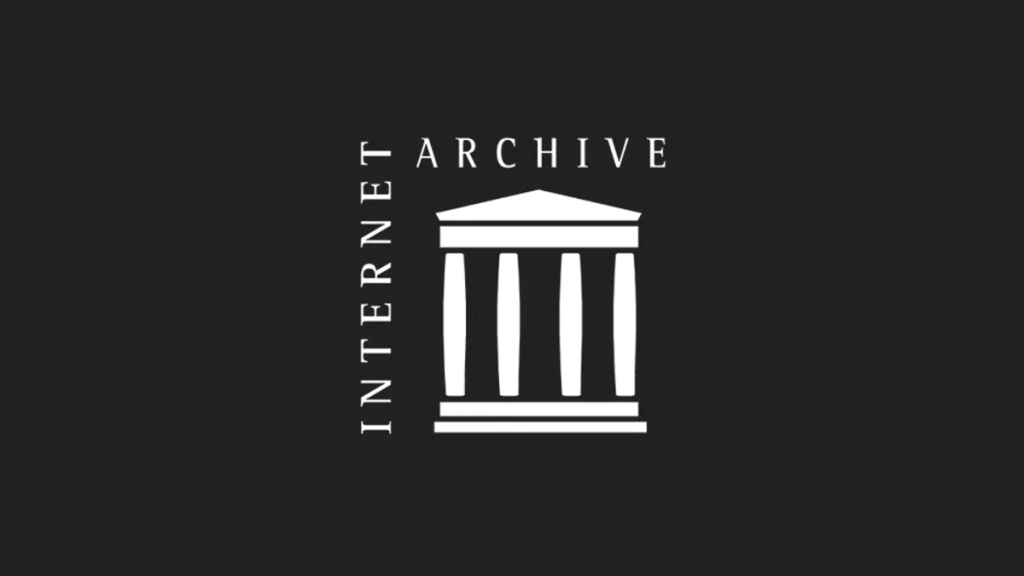 Internet Archive facade with classical columns