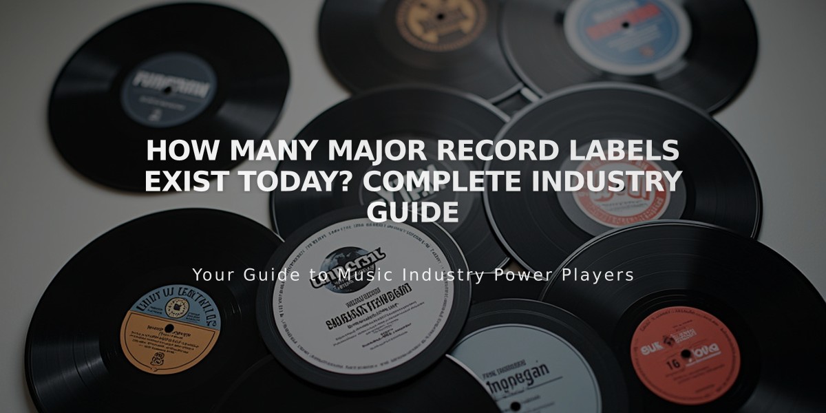 How Many Major Record Labels Exist Today? Complete Industry Guide