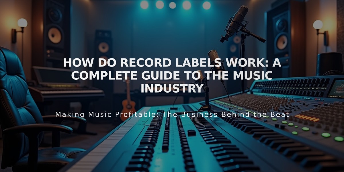 How Do Record Labels Work: A Complete Guide to the Music Industry