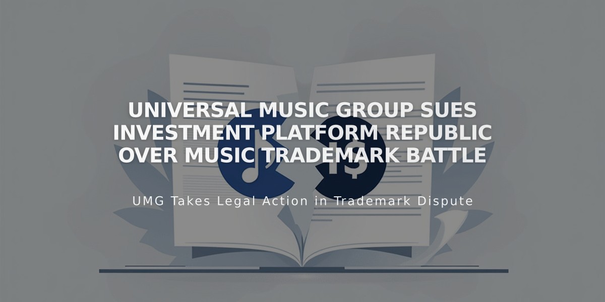 Universal Music Group Sues Investment Platform Republic Over Music Trademark Battle