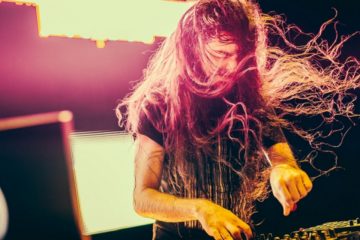 Bassnectar performing at electronic music festival