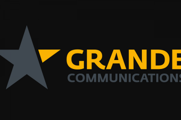 Grande logo on black background