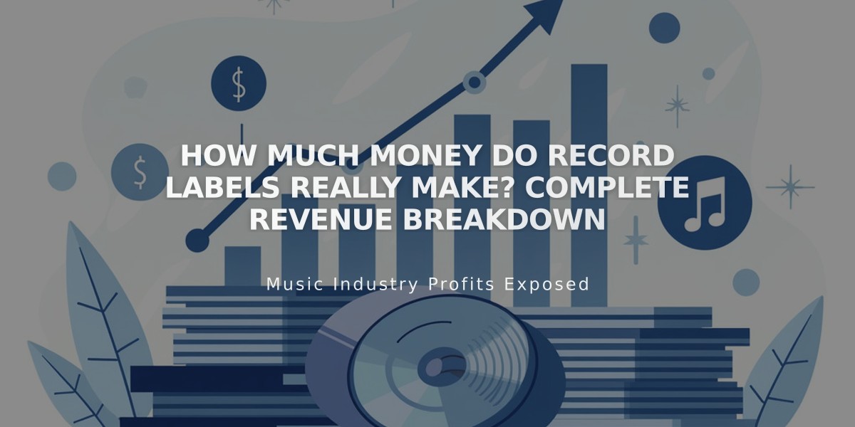 How Much Money Do Record Labels Really Make? Complete Revenue Breakdown