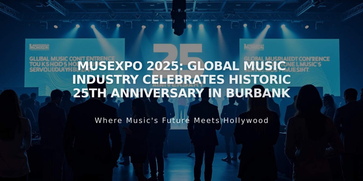 MUSEXPO 2025: Global Music Industry Celebrates Historic 25th Anniversary in Burbank