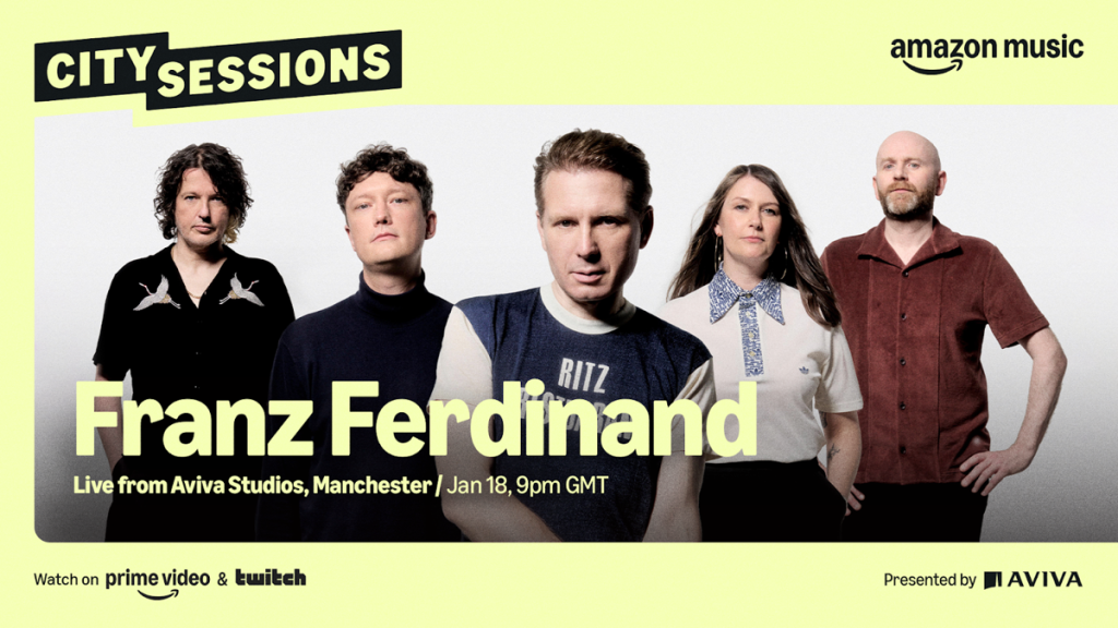 Franz Ferdinand live concert promo poster