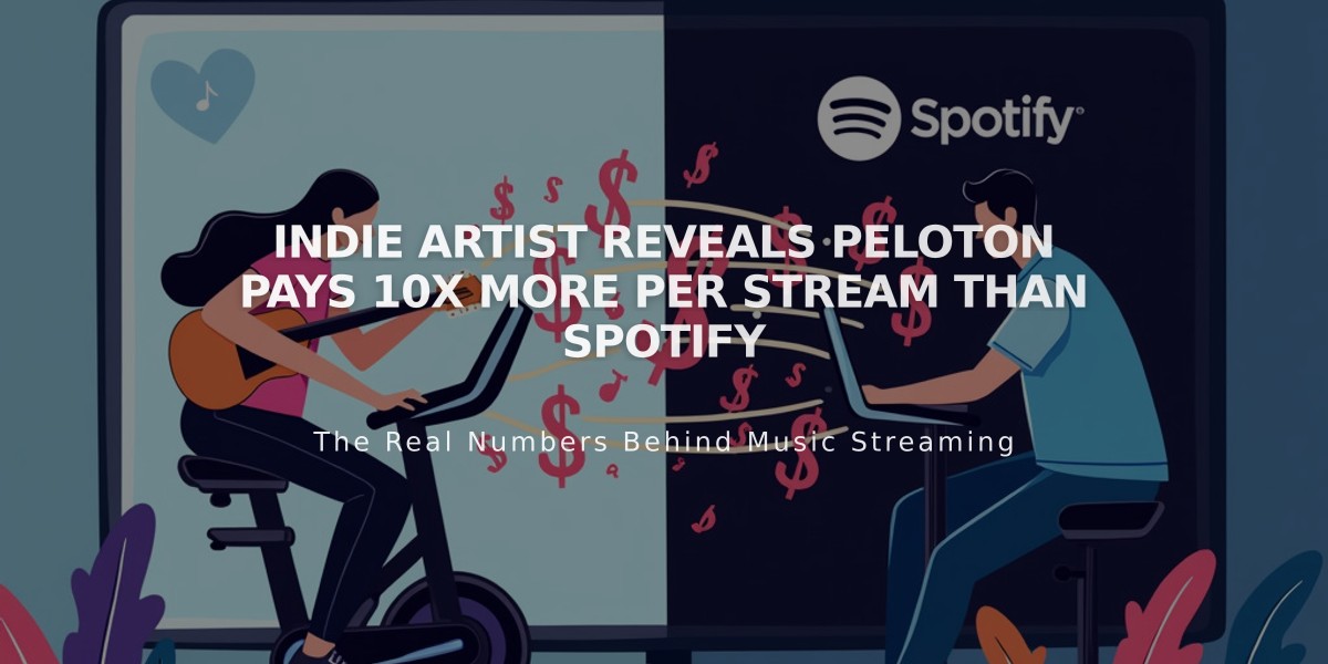 Indie Artist Reveals Peloton Pays 10x More Per Stream Than Spotify