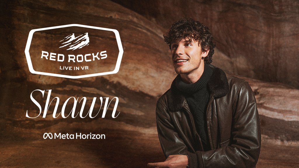 Shawn Mendes at Red Rocks VR concert