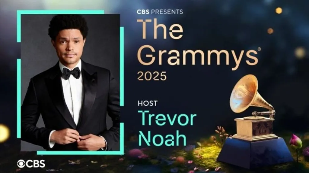 Trevor Noah at 2025 Grammy Awards