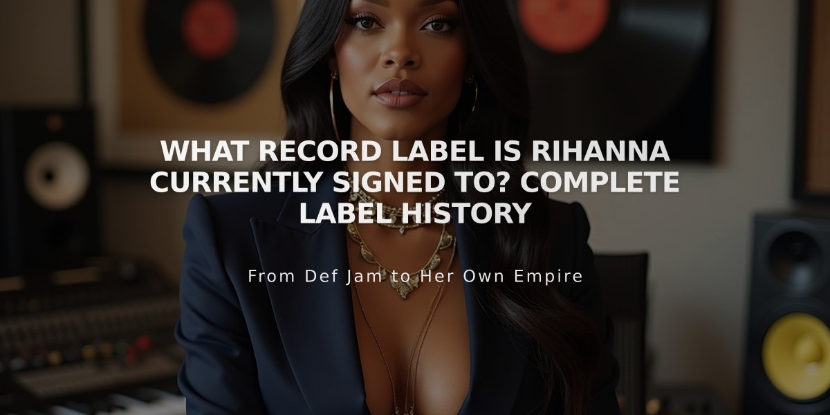 What Record Label Is Rihanna Currently Signed To? Complete Label History