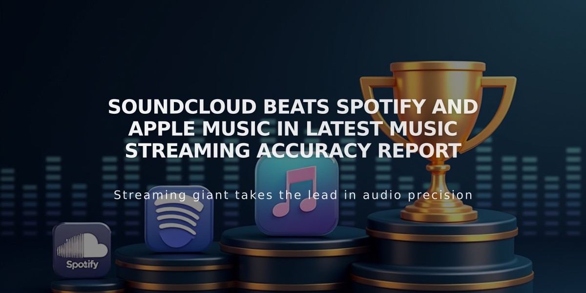 SoundCloud Beats Spotify and Apple Music in Latest Music Streaming Accuracy Report