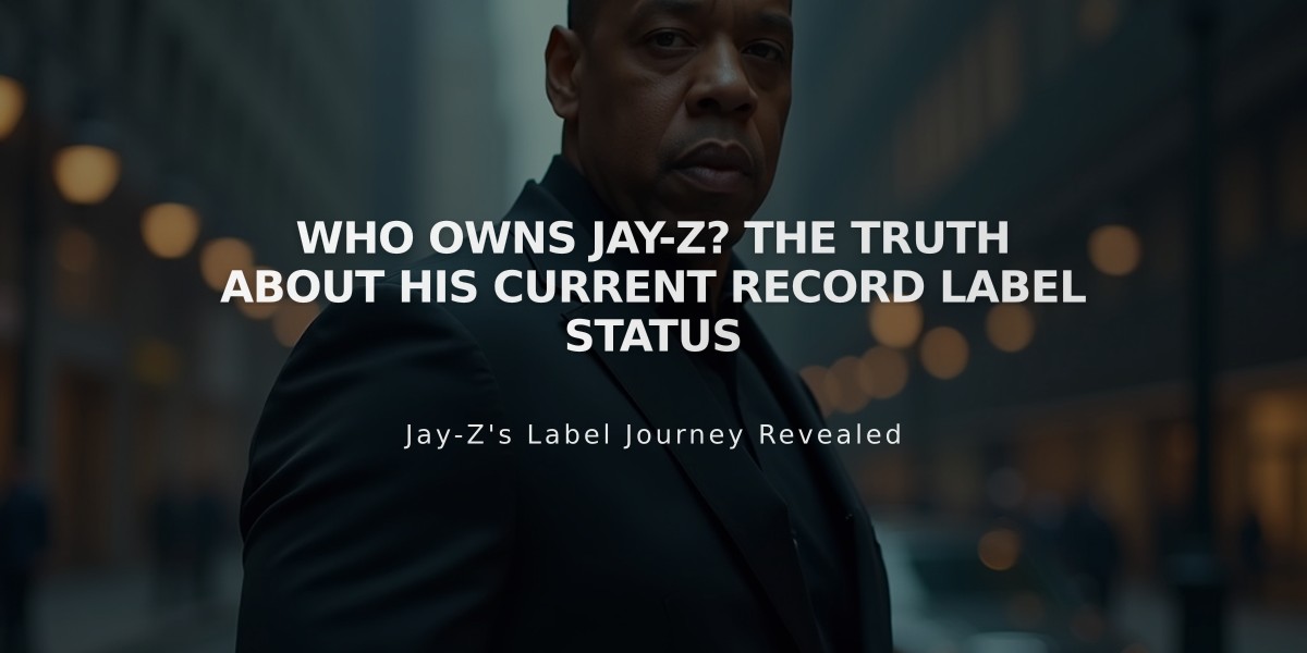 Who Owns Jay-Z? The Truth About His Current Record Label Status