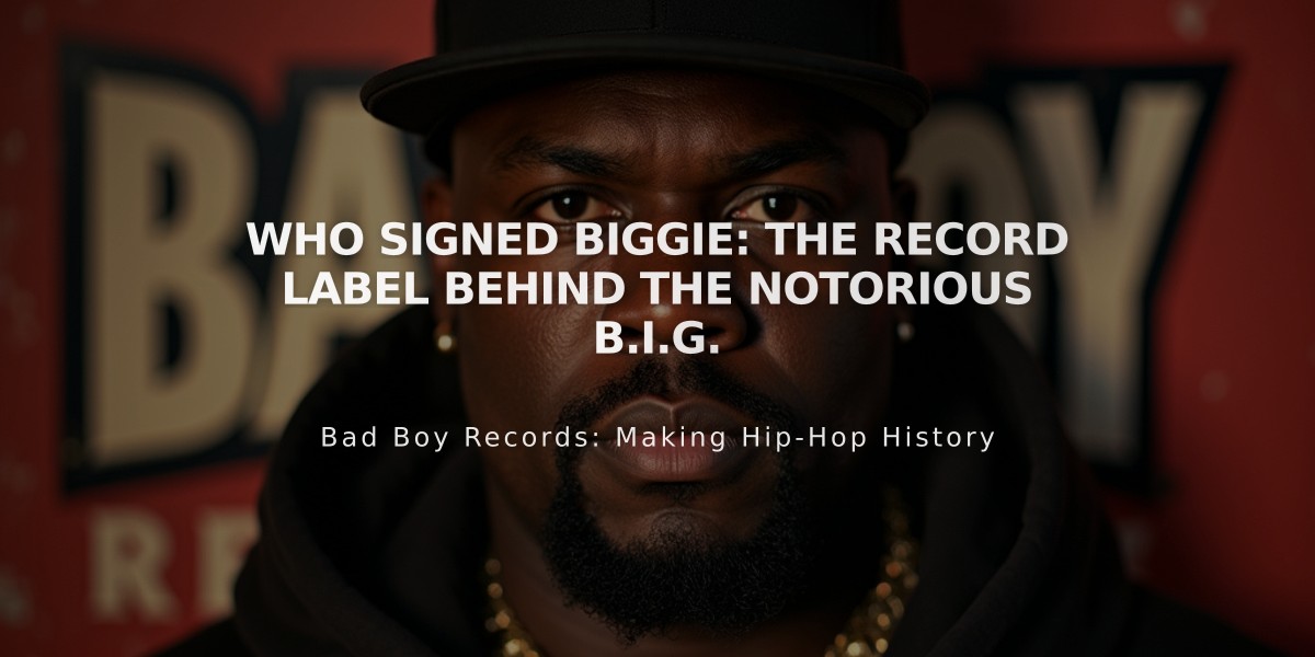 Who Signed Biggie: The Record Label Behind The Notorious B.I.G.